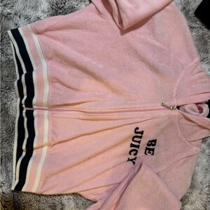 Juicy Couture Light Pink Zip Cardigan